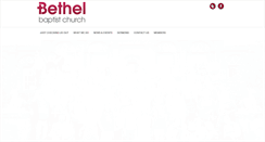 Desktop Screenshot of bethelbaptist.org.uk
