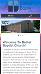 Mobile Screenshot of bethelbaptist.org